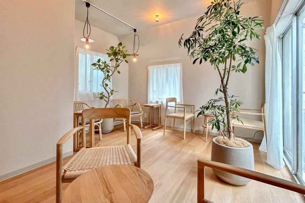 【渋谷どまんなかで整う】無料ラウンジ&屋上テントサウナ!goodroomの1棟まるごと無垢床リノベーション・家具家電付きマンスリー